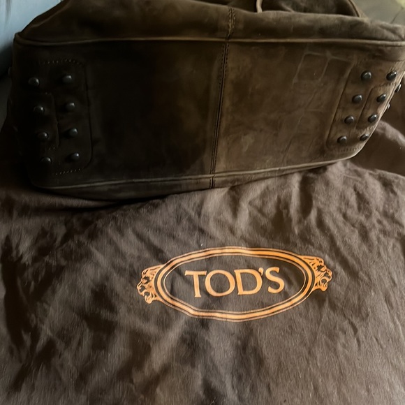 Tod’s authentic vintage suede handbag - Picture 4 of 7
